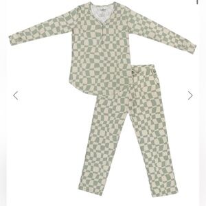 Ivy Wavy Checker Adult 2 Piece Set